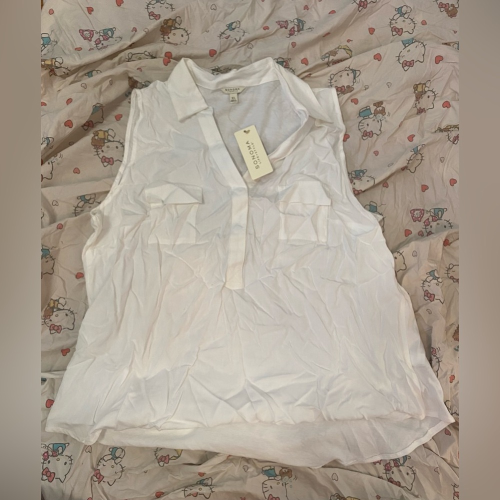 Sonoma Life+Style Sleeveless Shirt